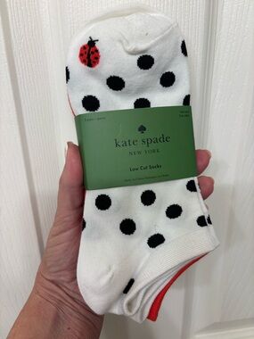 Kate spade low cut socks 3 pack